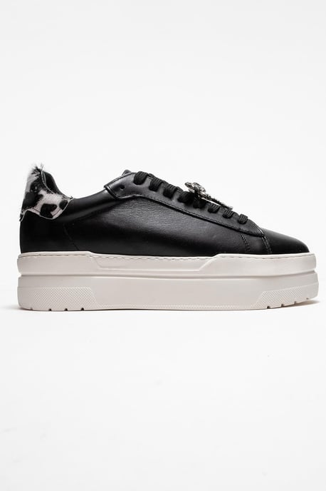 Laren Leren Gesp Sneakers Dames - Image 6