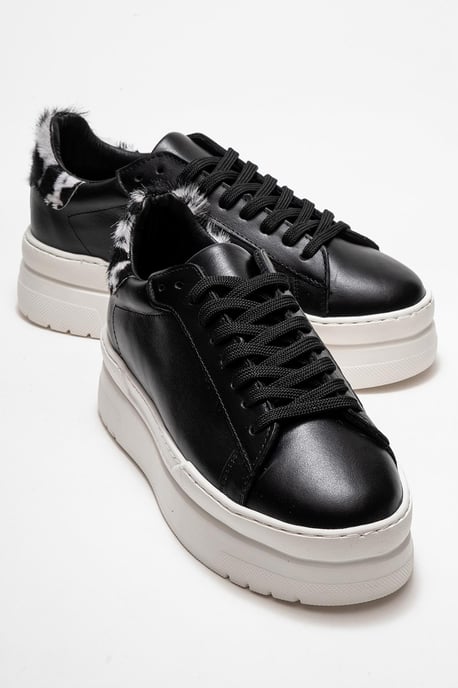 Anabel Leren Platform Sneakers Dames - Image 2