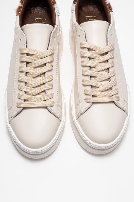 Anabel Leather Platform Sneakers Women - Image 3