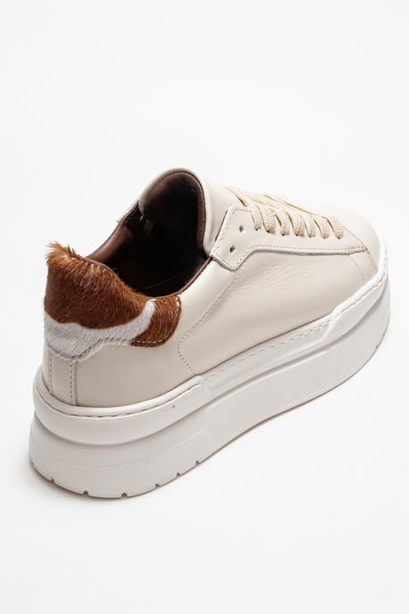 Anabel Leather Platform Sneakers Women - Image 5