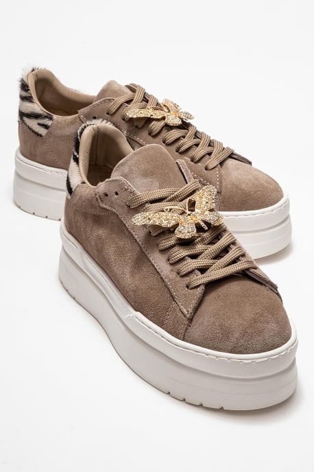 Anda Leren Gesp Sneakers Dames - Image 2