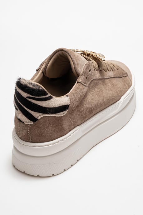 Anda Leren Gesp Sneakers Dames - Image 5