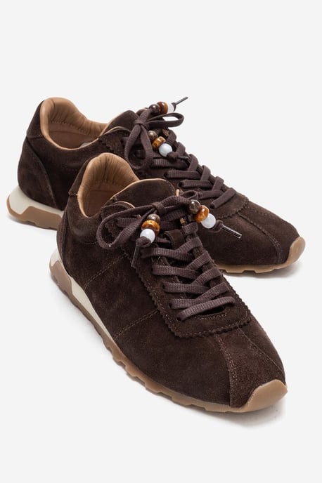 Brea Leren Versierde Sneaker Dames - Image 2