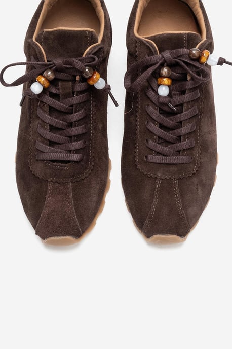 Brea Leren Versierde Sneaker Dames - Image 3