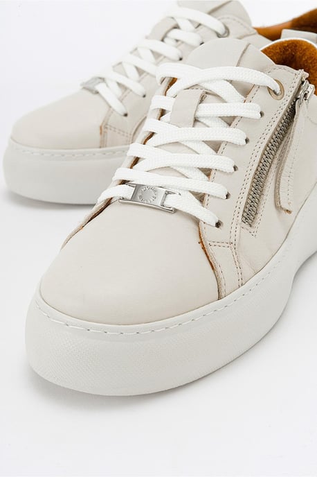 Allie Leather Zip Sko Women - Image 3
