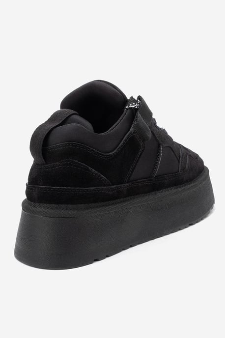 Riven Leren Platform Sneaker Dames - Image 5