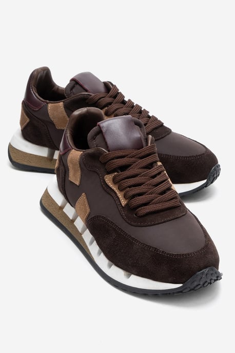 Vian Leren Platform Sneaker Dames - Image 2