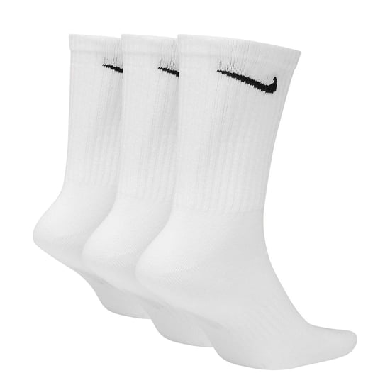 Nike Unisex Adult Lightweight Everyday Crew Socks (Pack of 3) (White) - Image 2
