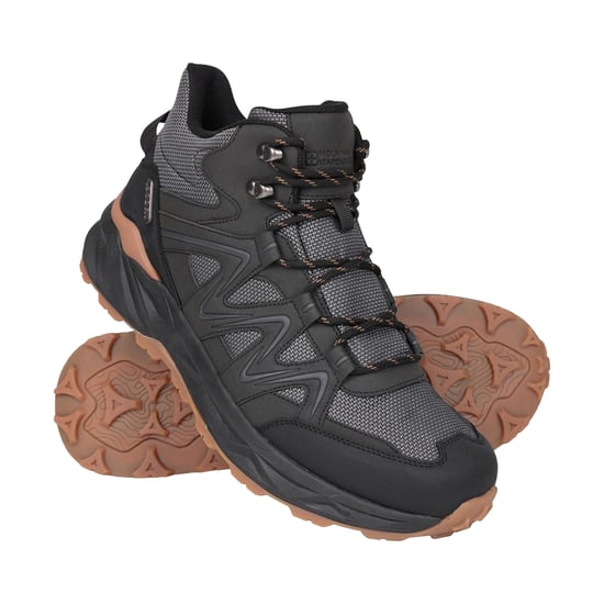 Mountain Warehouse Mens Trail Blazer Waterproof Walking Boots (Black) - Image 6