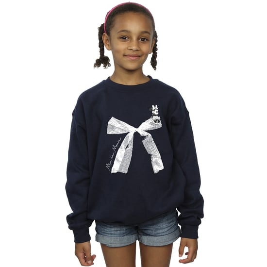 Disney Meisjes Minnie Mouse Strik Sweatshirt (Marineblauw) - Image 2