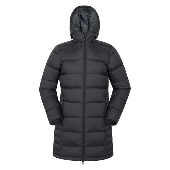 Mountain Warehouse Dames Stratus Extreme Opvouwbare Lange Donsjack (Zwart) - Image 1