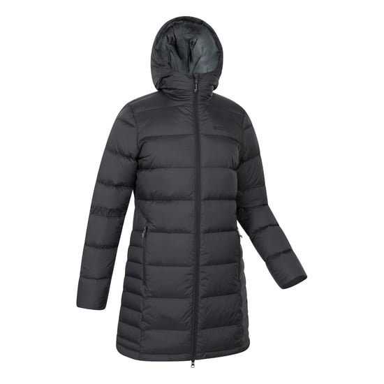 Mountain Warehouse Dames Stratus Extreme Opvouwbare Lange Donsjack (Zwart) - Image 4