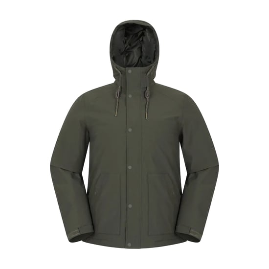 Mountain Warehouse Herr Oak Vattentät Jacka (Khaki Grön) - Image 1