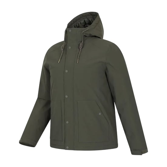 Mountain Warehouse Heren Oak Waterdichte Jas (Khaki Groen) - Image 3