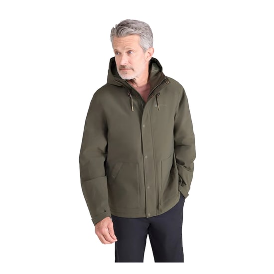 Mountain Warehouse Heren Oak Waterdichte Jas (Khaki Groen) - Image 4