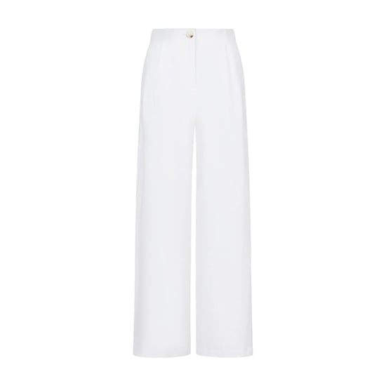 Armani Exchange Dames/Dames Effen Broek (Wit) - Image 1