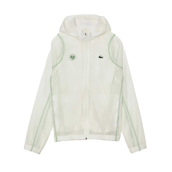 Lacoste Heren Roland-Garros Windjack (Crème) - Image 1
