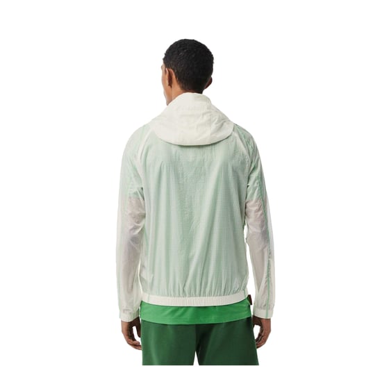 Lacoste Heren Roland-Garros Windjack (Crème) - Image 2