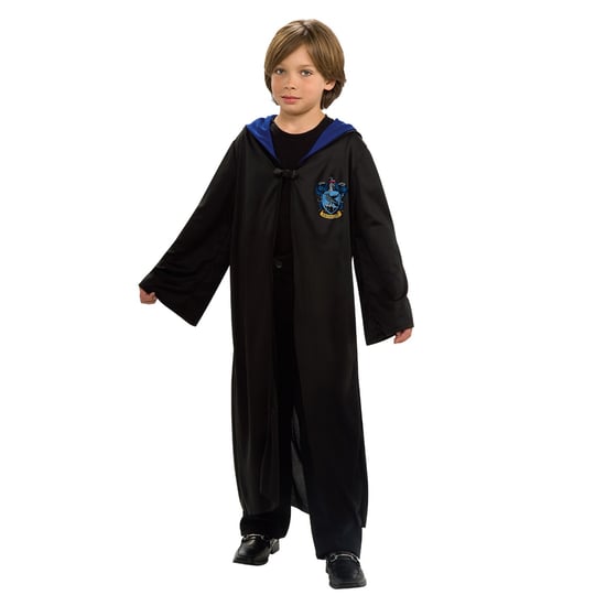 Harry Potter Kind/kind Ravenclaw kostuum mantel (ZWART/BLAUW) - Image 4