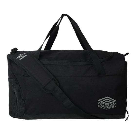 Umbro Pro Training Elite Duffeltas (Zwart/Zilver) - Image 1
