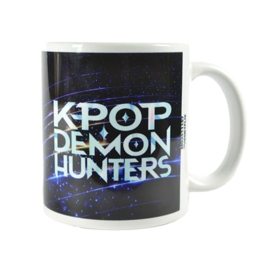 K-Pop Demon Hunters Logo Mug (White/Blue) - Image 2