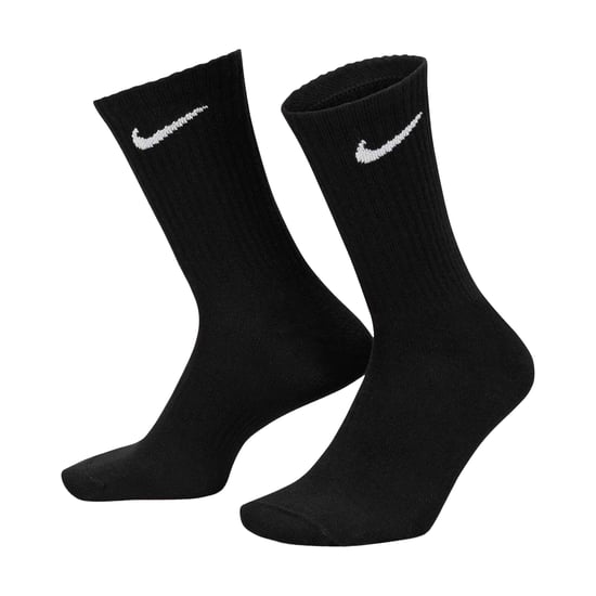 Nike Unisex Adult Lightweight Everyday Crew Socks (Pack of 3) (White/Grey/Black) - Image 3