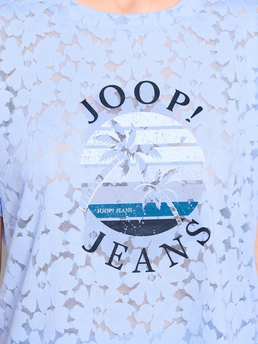 JOOP! Jeans Vrouwen Pyjama top Allover Lace - Image 5