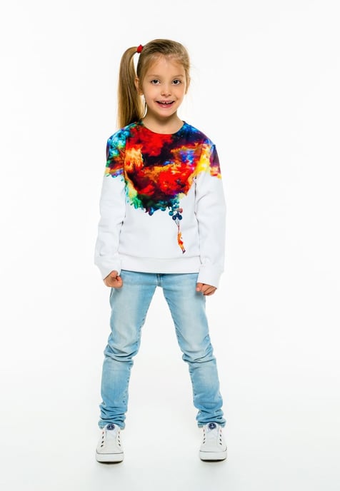 "Baloons Galaxy" Sweatshirt - Image 3
