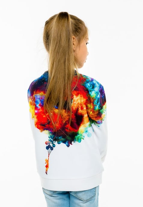 "Baloons Galaxy" Sweatshirt - Image 4
