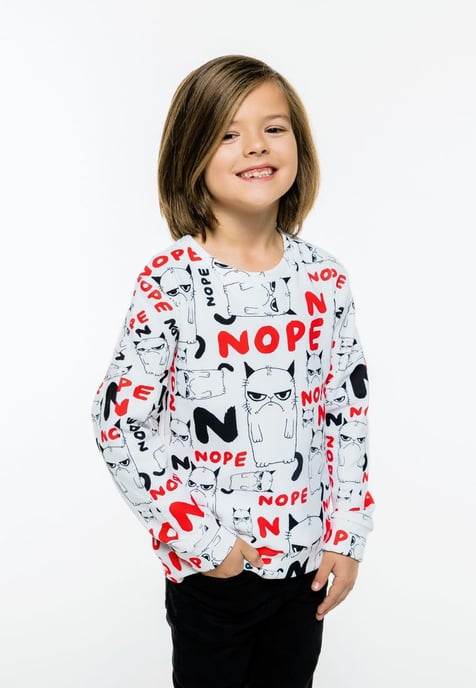 "Grumpy Nope" Sweatshirt - Image 2