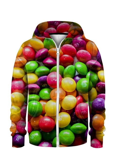 "Sweets" Zip Hoodie - Image 1