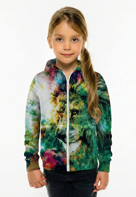 "King of Colors" Zip Hoodie - Image 2
