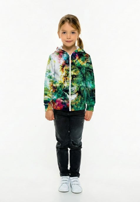 "King of Colors" Zip Hoodie - Image 3