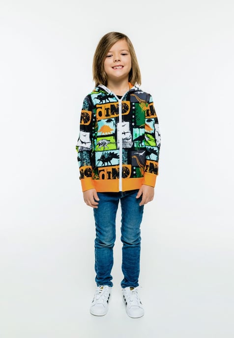 "Dinosaurs" Zip Hoodie - Image 2