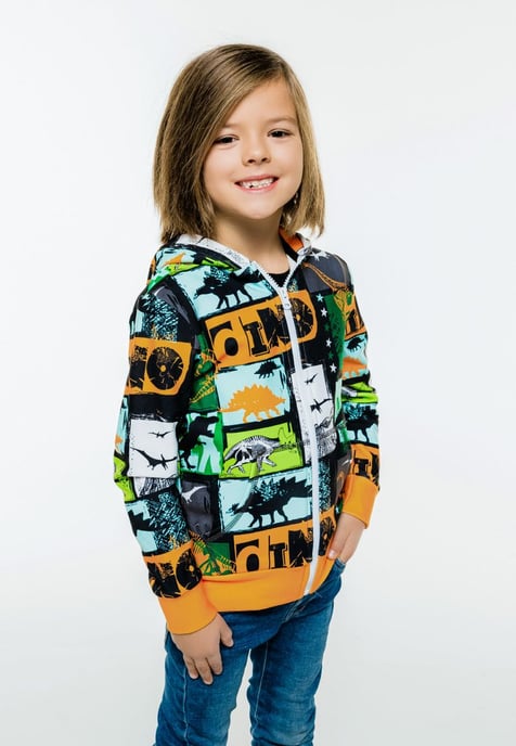 "Dinosaurs" Zip Hoodie - Image 3