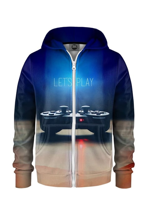 "Gamer" Zip Hoodie - Image 1
