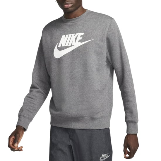 NIKE DQ4912 Mens Sweatshirt Sportswear Club Fleece Crew Neck Pullover Jumper New - Image 1