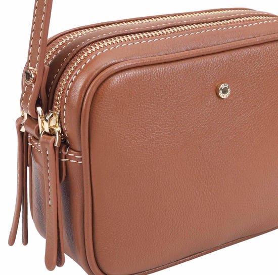Kendra Leather Cross Body Bag - Image 5
