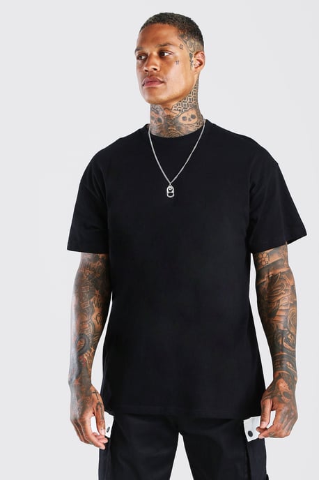 Oversized Floral Photo Back Print T-Shirt - Image 3