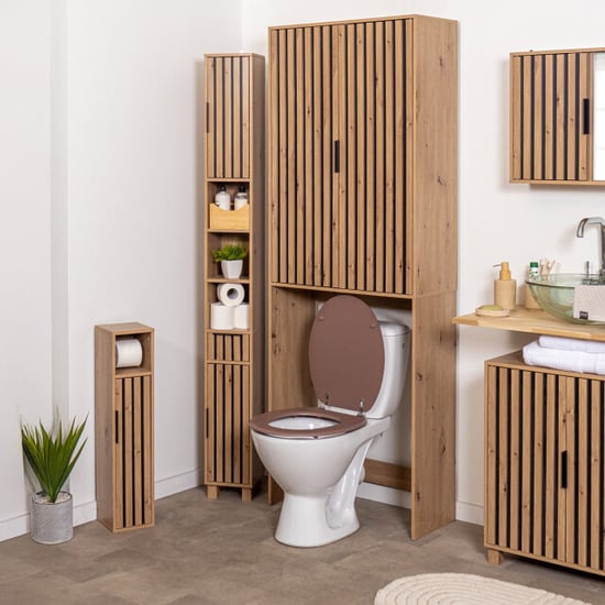 4bathroomz Parma toiletrolhouder met toiletroldispenser 5 rollen - Image 4