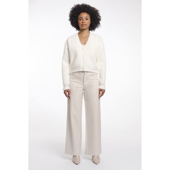 Rino & Pelle short v-neck cardigan isarea.5002621 70 snow white - Image 2