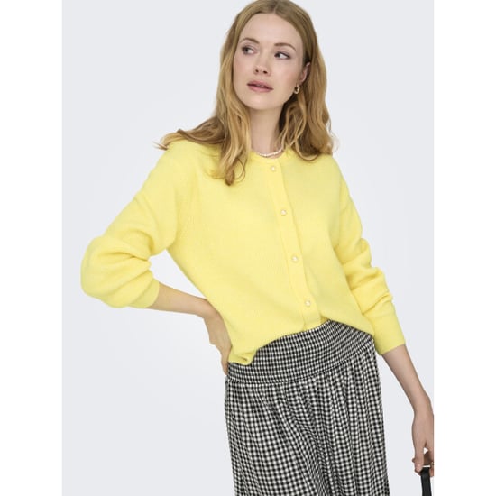 Jacqueline de Yong lumi life l/s button cardiga knt 15326819 golden haze - Image 5