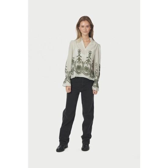 Neo Noir amara stripe emb 1633 723 dusty green - Image 2