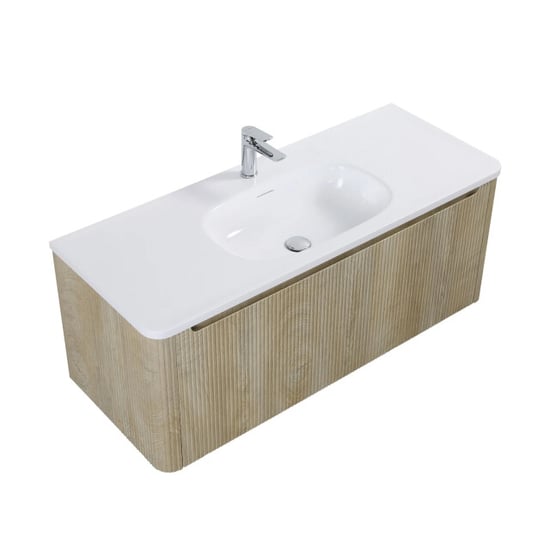 Badplaats Badkamermeubel set tundra 120 x 48 cm licht badmeubel met - Image 2