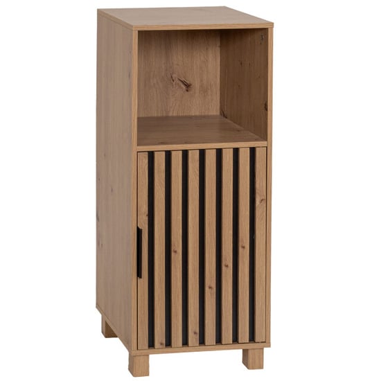 4bathroomz Parma badkamerkast halfhoog 86 cm in houtlook - - Image 1