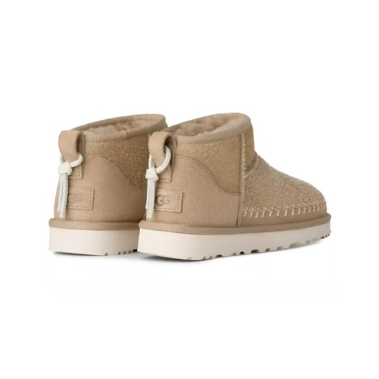 UGG Australia dames classic ultra mini biarritz beige/multicolour maat - Image 4
