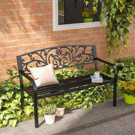 4goodz Tuinbank metaal 2-zits rugleuning en leuning tot 250 kg - - Image 4