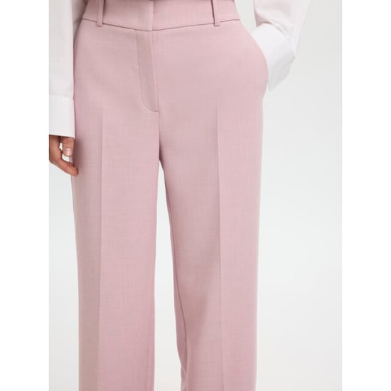 Selected Femme slwrita mw wide pant mel noos 16094206 bleached mauve - Image 4