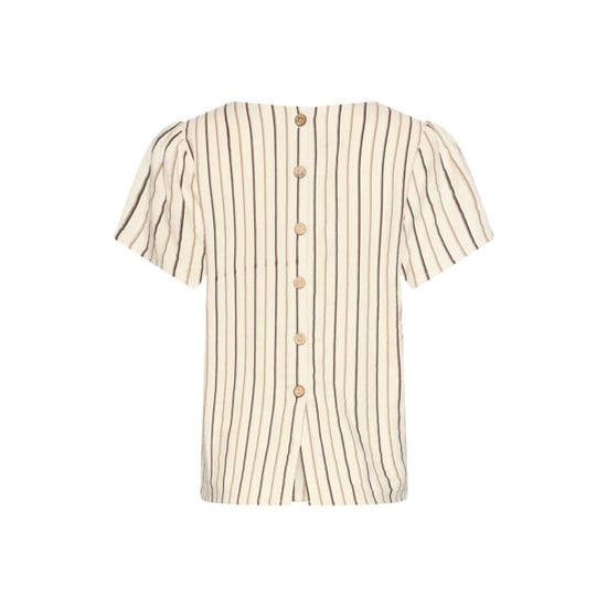 Smashed Lemon Luchtige top met verticale streep print | - Image 6