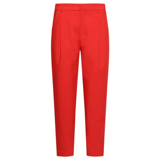 Smashed Lemon Elegante pantalon met plooi en hoge taille | - Image 3